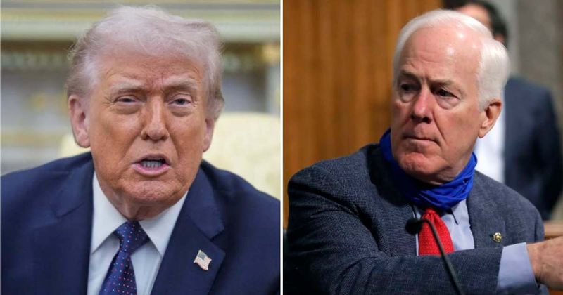 'Never had a problem': Trump points to what changed before Cornyn opposed his DOJ pick