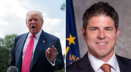 'Wouldn't have had a chance': Trump celebrates retirement of Indiana rep who broke with him