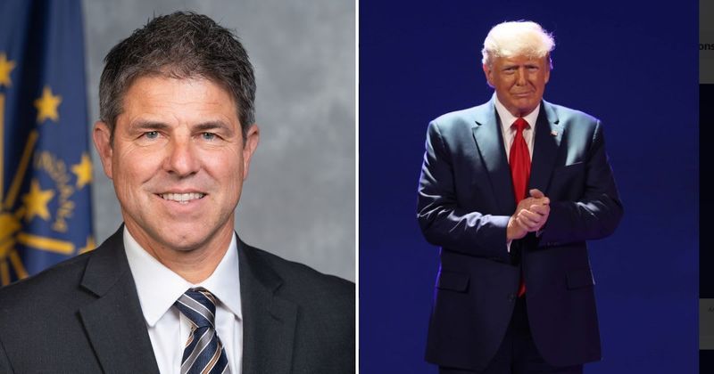 'Wouldn't have had a chance': Trump celebrates retirement of Indiana rep who broke with him