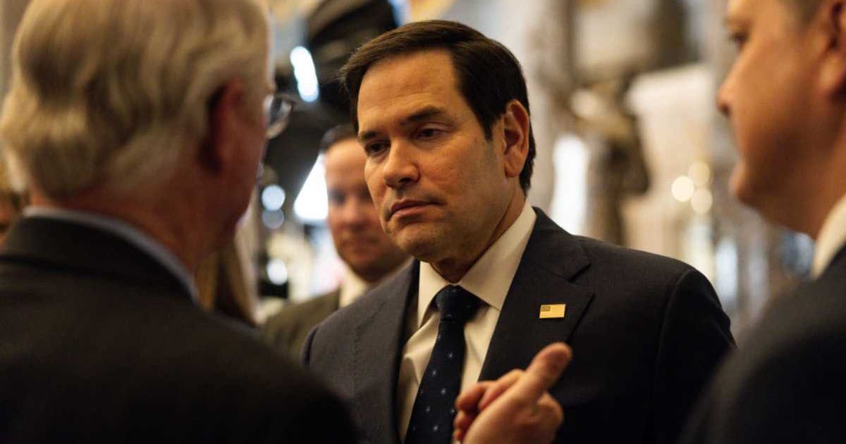 Speaking during a Cabinet meeting at Camp David on Friday, July 31, Secretary of State Marco Rubio said the International Criminal Court had undermined its own legitimacy (Getty Images)