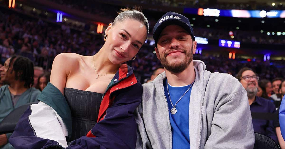 Pete Davidson and Elsie Hewitt reached a co-parenting agreement, saying their daughter Scottie's well-being remained their top priority (Getty Images)