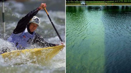 Trump DOJ drops Reflecting Pool case against Olympian, cites 'flawed' contractor work behind damage