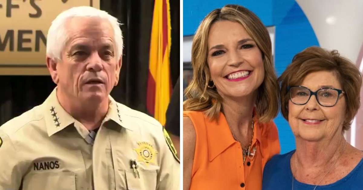 Sheriff Chris Nanos released two alleged ransom notes as investigators sought fresh leads in the disappearance of Nancy Guthrie (@officer_Lew/X, @hodakotb/Instagram)
