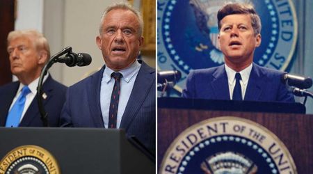 Trump beams as RFK Jr compares his administration's 'transparency' to John F Kennedy's