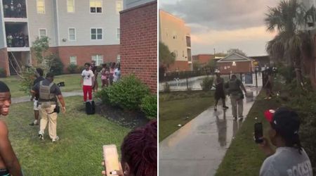 Fact Check: Does the video show Black kids protecting Latino neighbors from ICE officer?