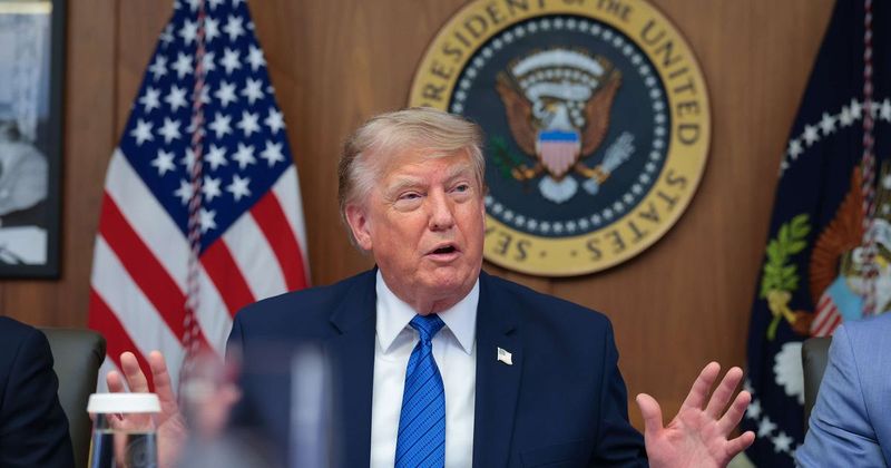 Trump offers Iran rare 'credit', vows US will 'hit them very hard' as war reaches 5-month mark