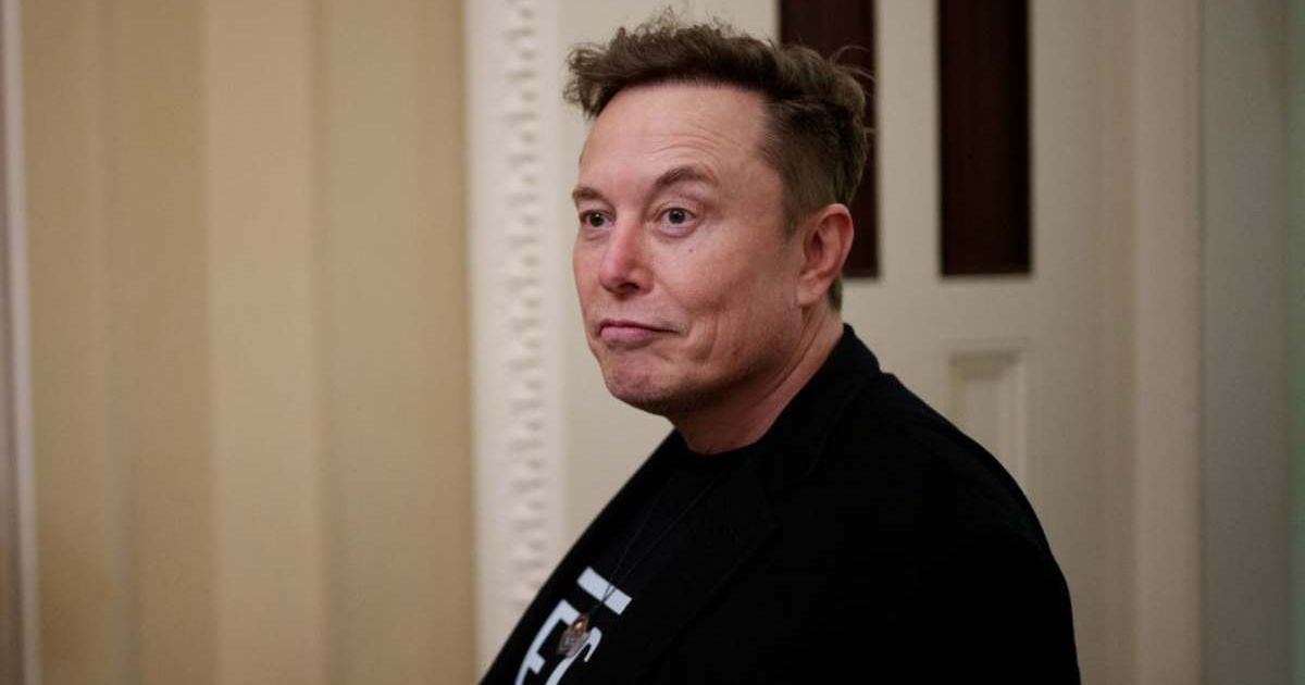 White House Senior Advisor to the President and Tesla and SpaceX CEO Elon Musk departs the Capitol Building on March 5, 2025, in Washington, DC. Musk was meeting with Republican senators at a closed-door lunch (Andrew Harnik/Getty Images)