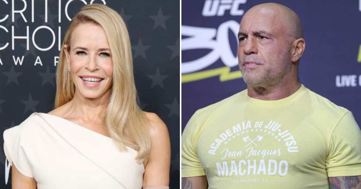 Chelsea Handler sharply criticized Joe Rogan after Forbes ranked him as the highest-paid podcaster of 2026, estimating that he will earn $82 million this year from 'The Joe Rogan Experience' (Getty Images)