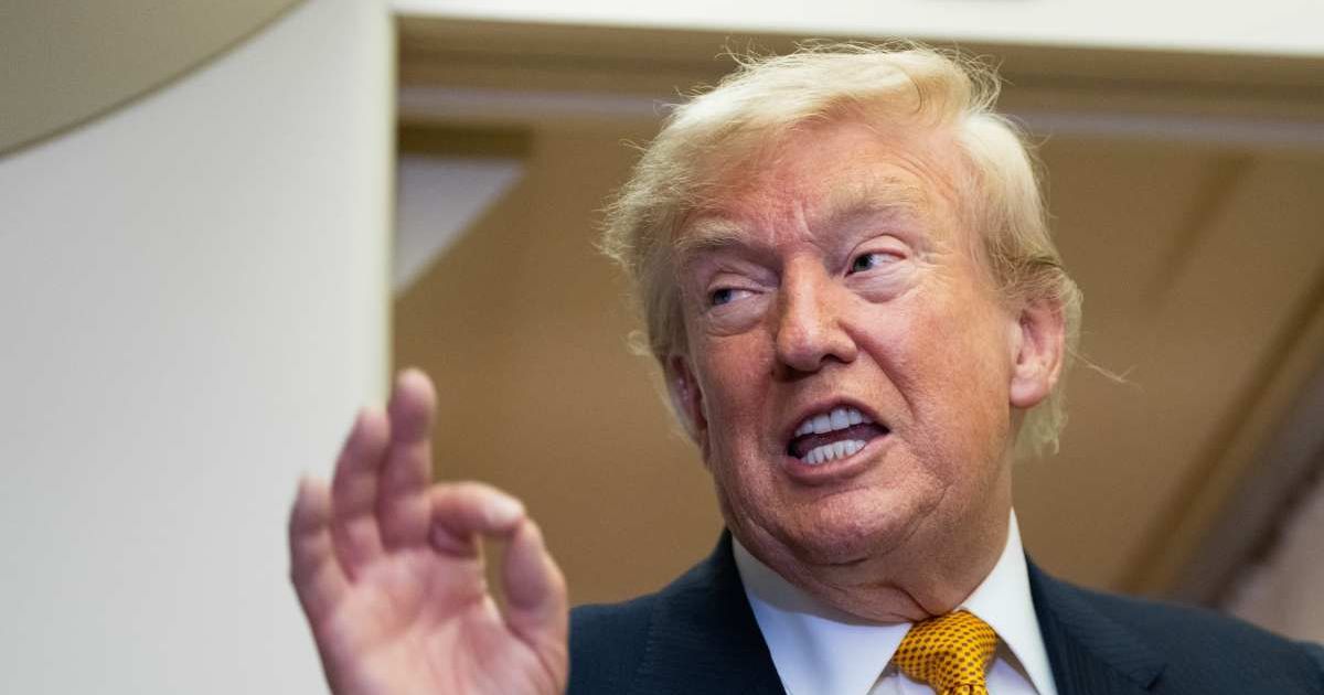 President Donald Trump flooded Truth Social with AI-generated images, including one kissing a golden Jesus statue, alongside posts on the Iran war and US politics (AP Photo/Alex Brandon)