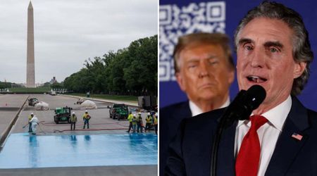 Burgum says ‘evidence is clear’ Reflecting Pool ‘vandals’ caused damage despite DOJ dismissal