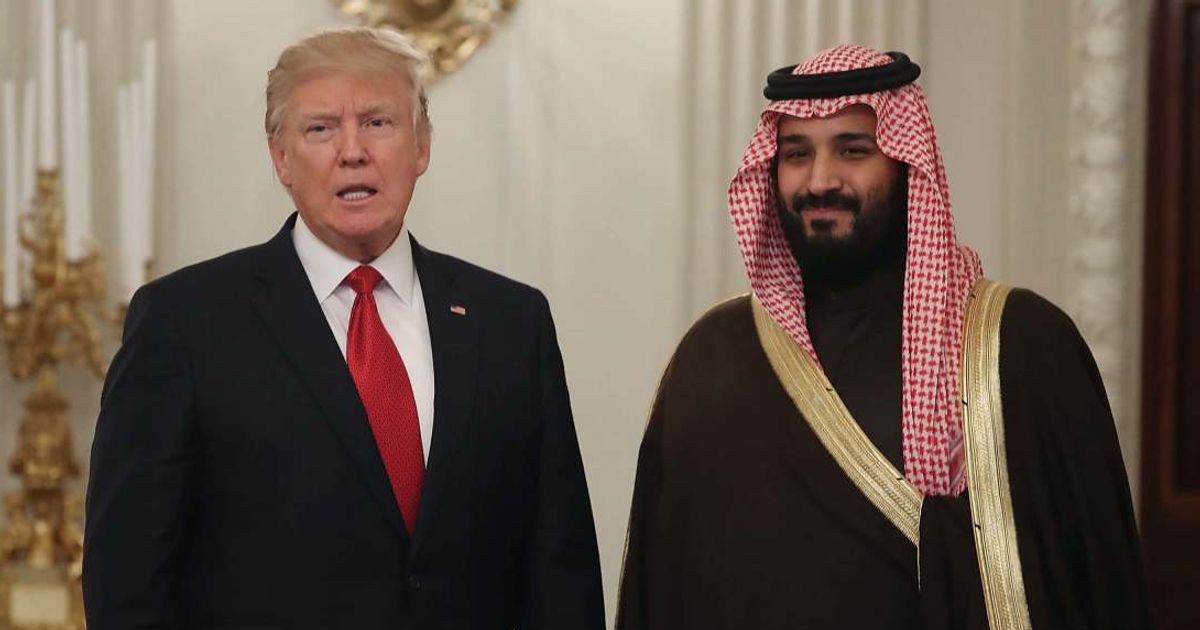 Saudi Crown Prince Mohammed bin Salman reportedly spoke with President Donald Trump by phone to express concern over the possibility of further US military action against Iran (Getty Images)
