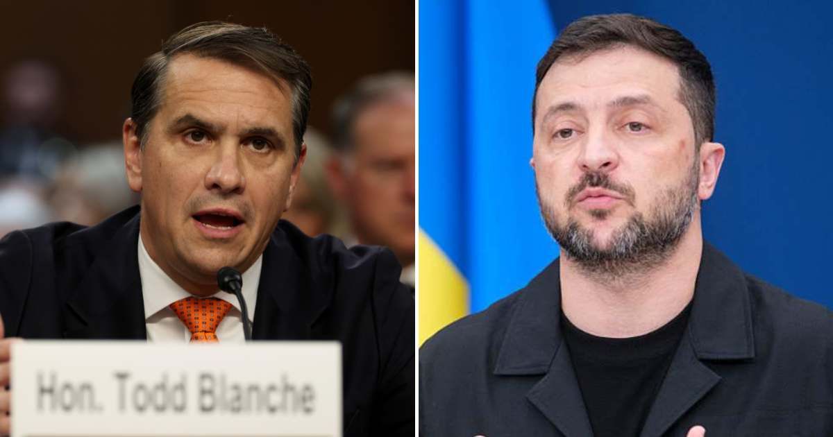 The viral post claimed Volodymyr Zelenskyy used US aid to fund a lavish Manhattan lifestyle and said unchecked aid to Ukraine is over (Getty Images)