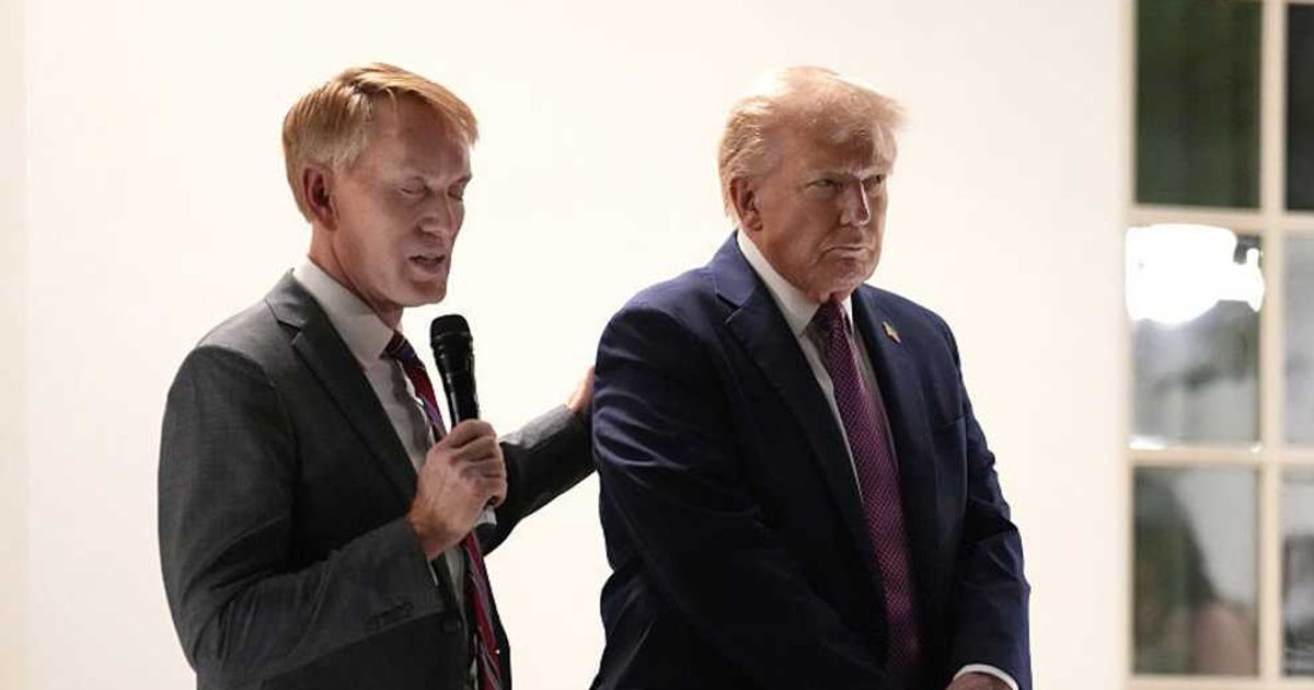Sen James Lankford defended Donald Trump's canceled strike after the president said US forces had been locked and loaded before Iran agreed to the deal's 'perimeters' (Getty Images)