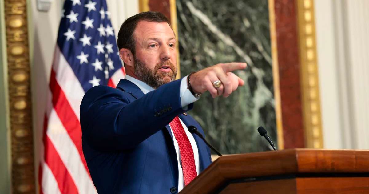 Markwayne Mullin, hours after defending work visas for foreigners in sectors where domestic workforce participation is low, changed his immigration statement, saying that illegal immigrants would be arrested and deported. (Getty Images) 