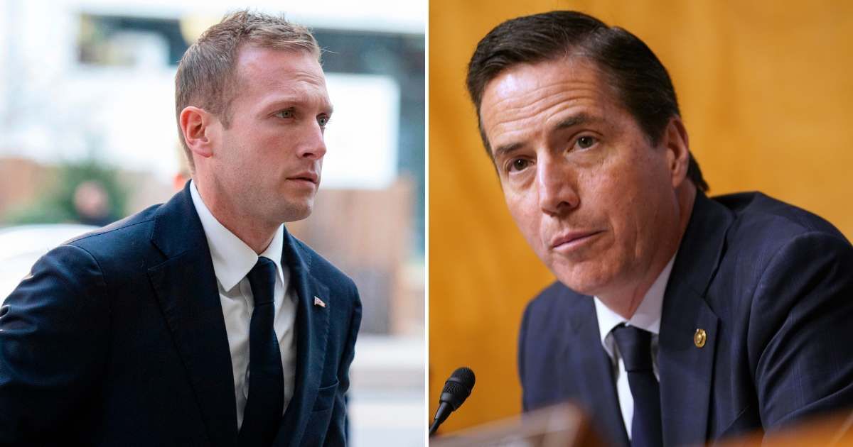 Sen Bernie Moreno's remarks marked a sharp shift from Friday, July 31, when he declined to say whether Rep Max Miller should continue his reelection campaign (AP Photo/Amanda Andrade-Rhoades, File, AP Photo/Allison Robbert)