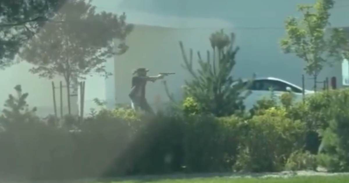 Viral videos identifying the individual as Jordan Salinas have spread rapidly across X and other platforms (@scopereport/X)