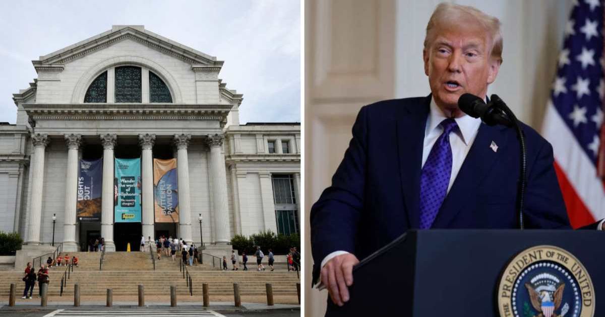 The Smithsonian receives over $1 billion in federal funding annually and oversees 21 museums, the National Zoo, and 157 million artifacts (Getty Images)