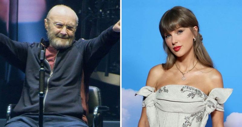 Phil Collins calls Taylor Swift 'the hugest thing in the world' and praises her success