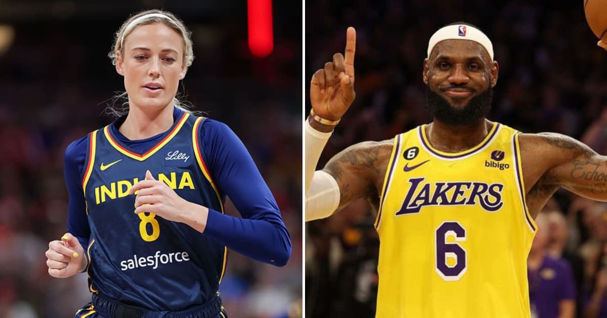 A social media rumor claims Sophia Cunningham and LeBron James traded barbs over her comments against trans athletes (Getty Images)