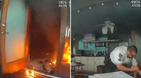 'It’s burning in there!': Chilling video captures deputies’ race to save trapped Florida man