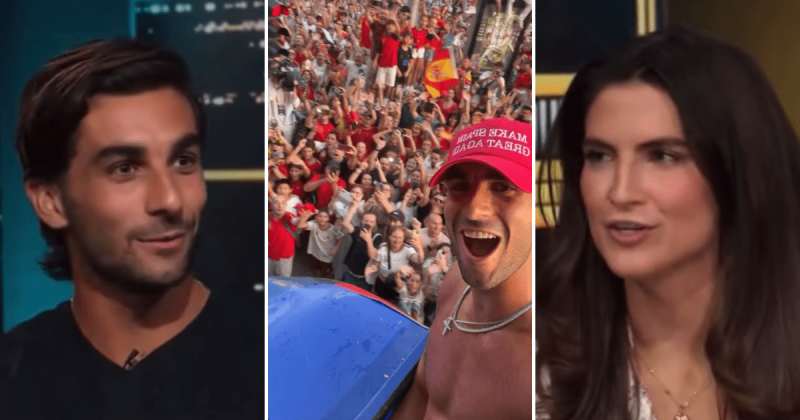 Ferran Torres shuts down 'Make Spain Great Again' hat controversy after Kaitlan Collins' question