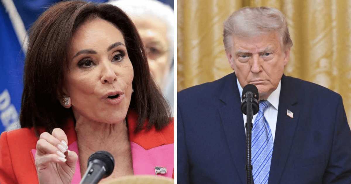 President Donald Trump said he hasn't decided Jeanine Pirro's future after criticizing the dismissal of David Hearn's vandalism case (Getty Images) 