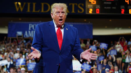 'Ashes, junk and filth': Trump unloads on socialist Democrats, says they'll 'ruin our country'