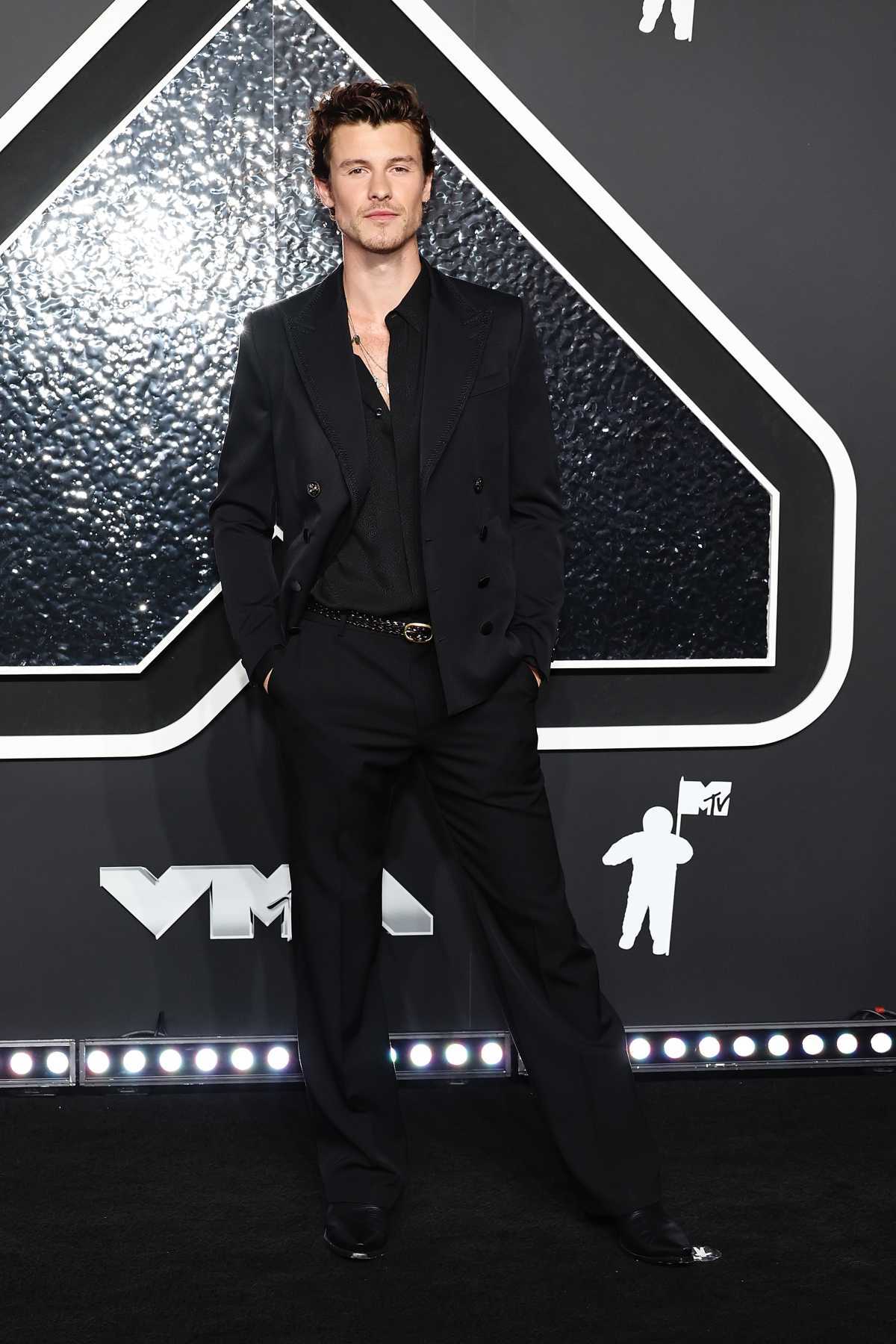 Shawn Mendes attends the 2024 MTV Video Music Awards at UBS Arena on September 11, 2024 in Elmont, New York