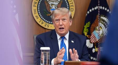 Trump warns Iran will be hit 'really hard' if it walks away from nuclear deal