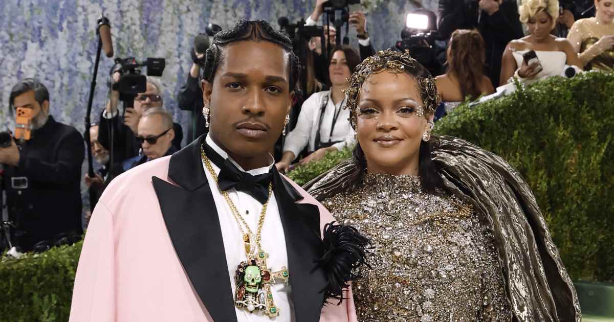 A$AP Rocky said he and Rihanna rely on family support to raise their three children while balancing busy careers and parenthood (Getty Images)