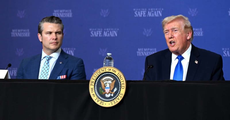Trump confronted Pete Hegseth at Camp David over Iran war munitions shortage, report says