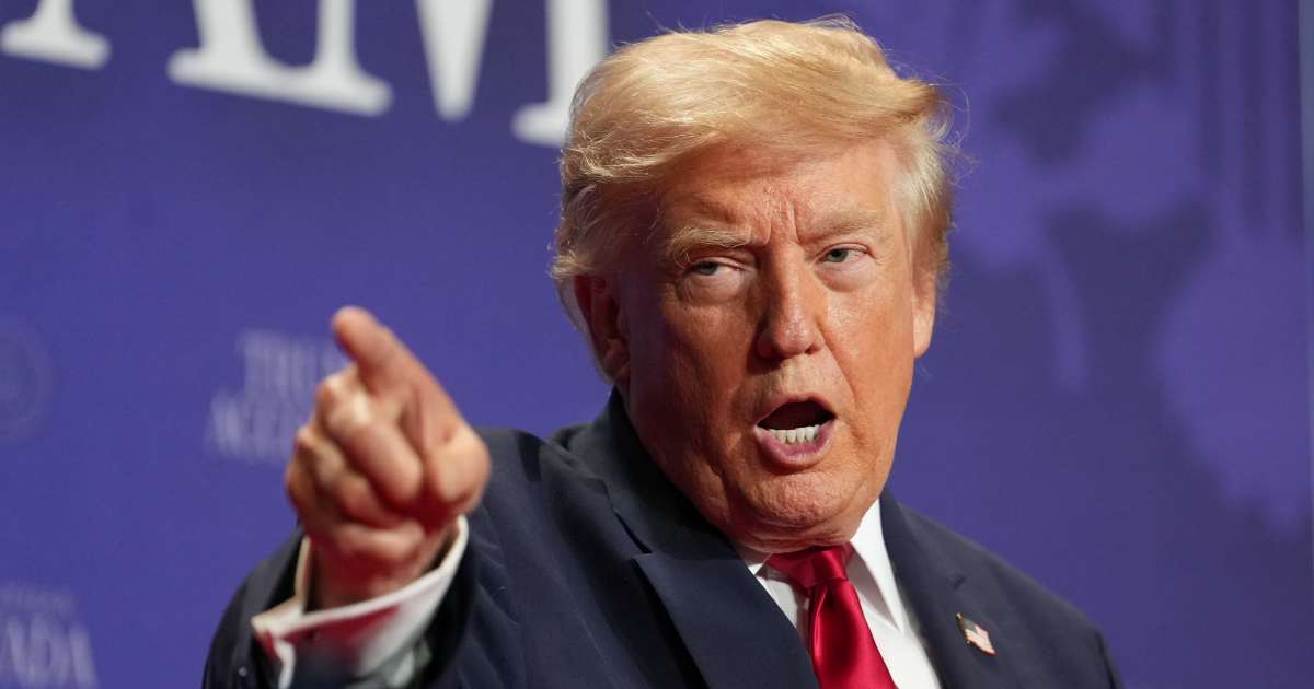 President Donald Trump speaks at an event at the Red Rock Casino Resort and Spa in Las Vegas, Wednesday, Aug 5, 2026. (AP Photo/Mark Schiefelbein)