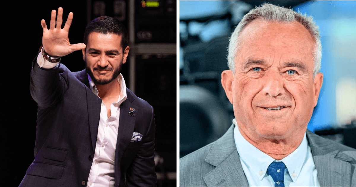 Abdul El-Sayed emphasized his medical credentials while explaining why he believed he was best suited to confront Robert F Kennedy Jr (Getty Images)