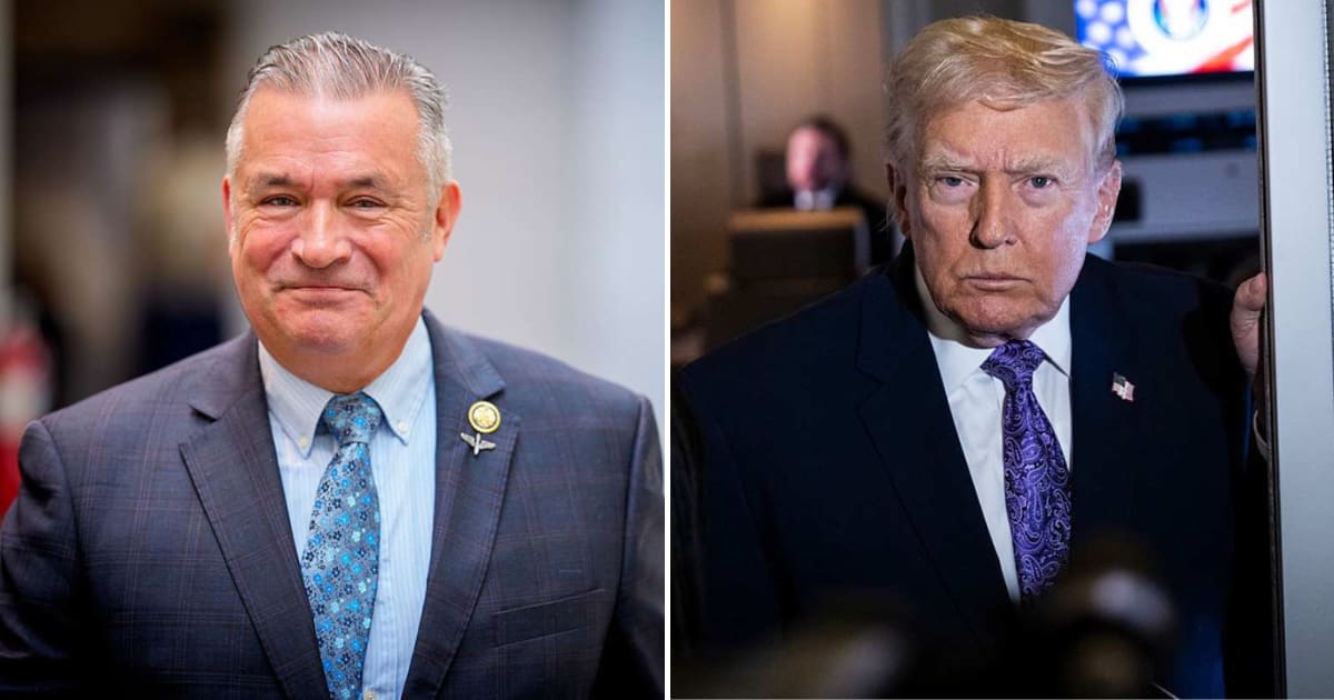 Rep Don Bacon slammed President Donald Trump and his administration for taking stakes in about 30 private companies (Getty Images)