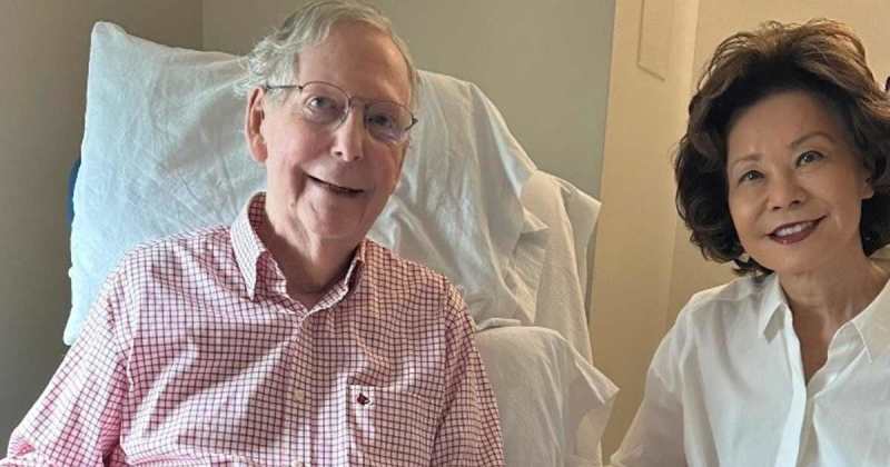 Mitch McConnell finally heads home after health scare, faces long recovery ahead