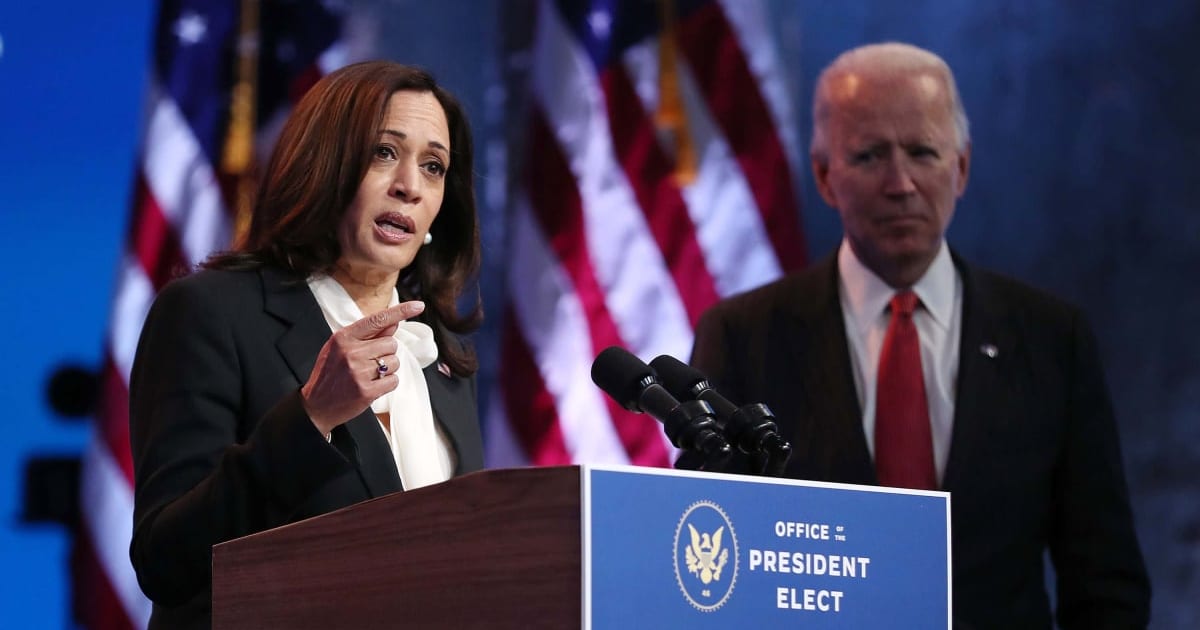 Former Vice President Kamala Harris used a major Democratic speech to redefine her political vision, signaling how she wants the party to confront Trump's movement beyond 2028 (Getty Images)