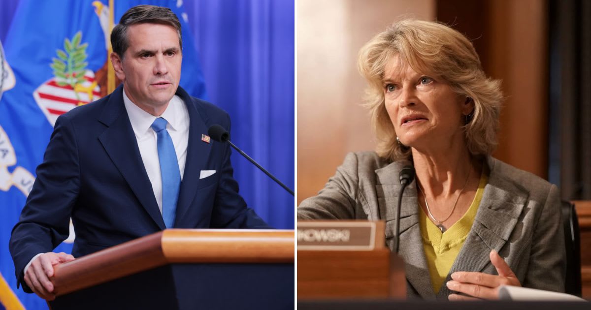 Sen Lisa Murkowski said she would vote against Acting Attorney General Todd Blanche, citing doubts that he could effectively check President Donald Trump while leading the Justice Department (Getty Images)