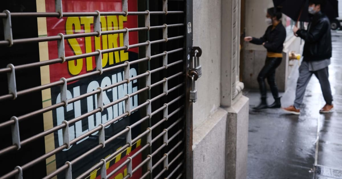 Local government education lost 50,000 jobs and retail fell 19,000 in July, while the private sector added 30,000, led by healthcare (Getty Images)