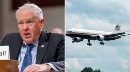 Pentagon strips ex-Air Force chief of classified access over alleged Air Force One disclosure