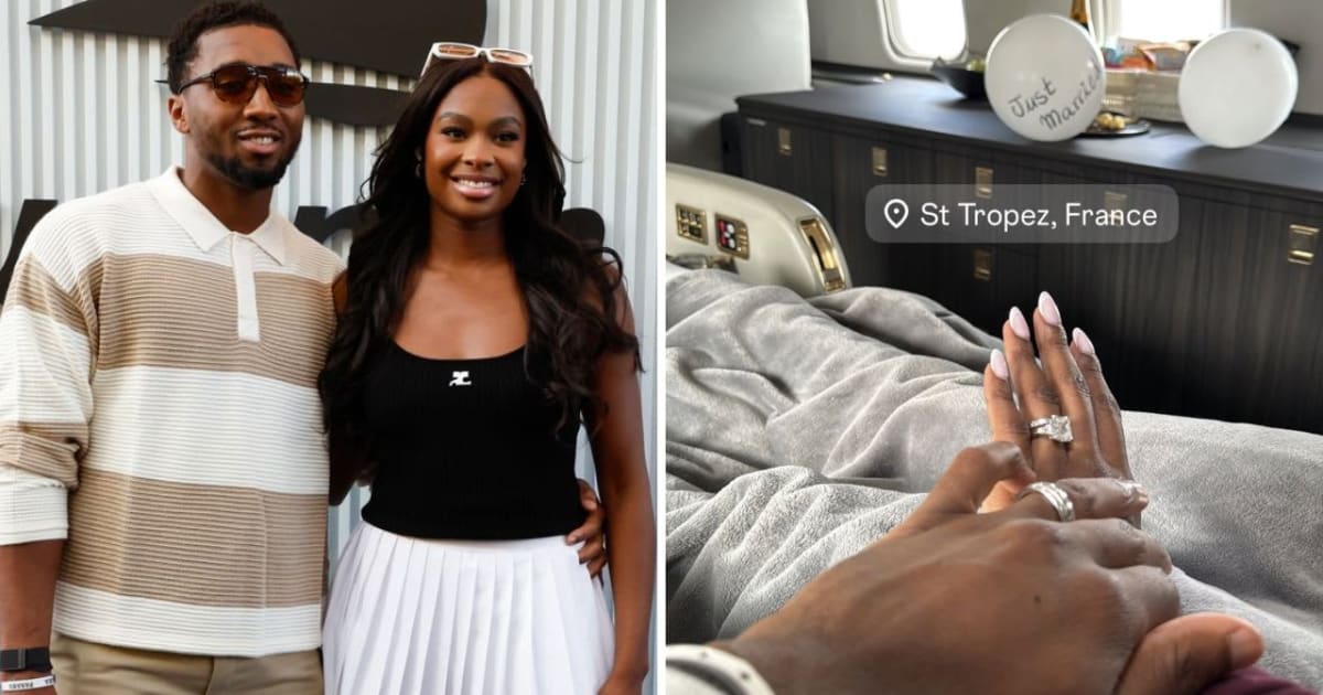 Coco Jones and Donovan Mitchell gave a peek into their newlywed life (Jean Catuffe/GC Images, @CocoJonesSOURCE/X)