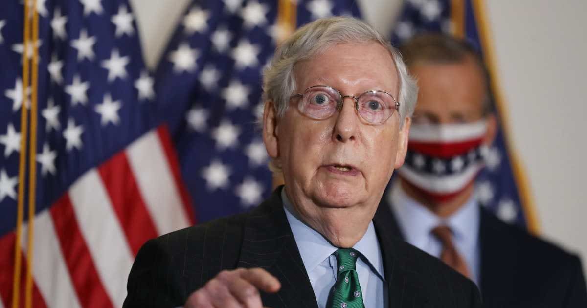 Mitch McConnell reportedly plans to handle Senate business from home (Getty Images)