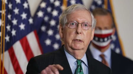 Fact Check: Is Mitch McConnell handling Senate work from home after rehab?