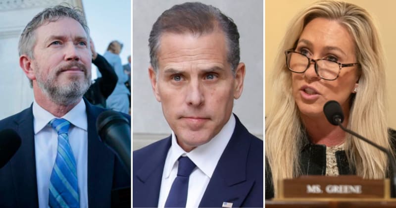 Hunter Biden says he likes ‘woken up’ Marjorie Taylor Greene and Thomas Massie
