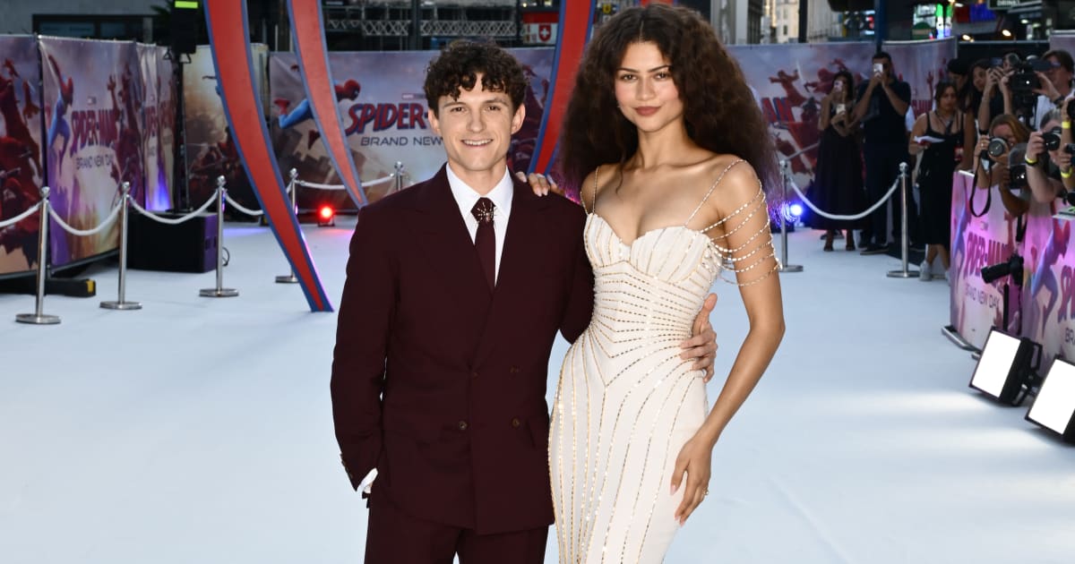 Zendaya reflected on her first impression of Tom Holland during an interview promoting their new film 'Spider-Man: Brand New Day' (Eamonn M McCormack/Getty Images)