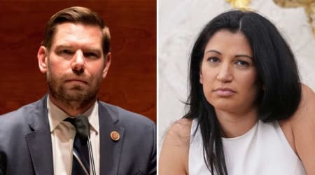 Eric Swalwell used his past relationship with Katie Miller to hide files on Chinese spy: Report