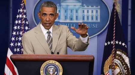 Obama finally names who told him to wear tan suit, reveals 'truth' behind row
