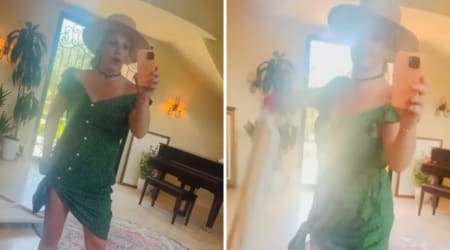 Britney Spears channels Mary Poppins, tosses painting in bizarre video after 'failed mom' remark