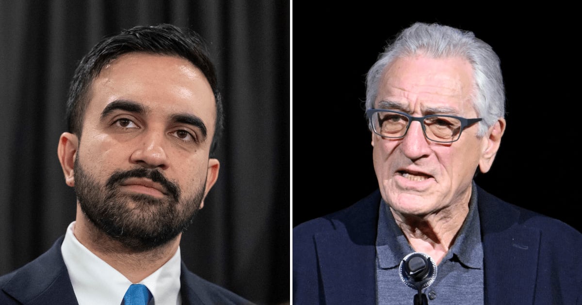 A viral post claimed Mamdani told De Niro to sell his Tribeca home over the wealth tax (Getty Images)