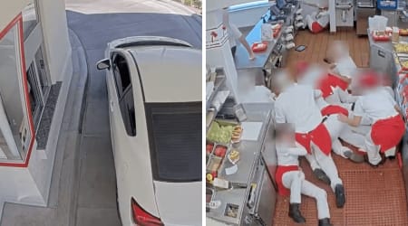 Police release chilling surveillance video from chaotic scene of In-N-Out shooting