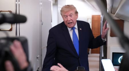 Trump touts 'great poll numbers' as new average puts his approval at 38%